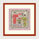 クロスステッチ刺繍キット 輸入 ルボヌールデダム Le Bonheur des Dames 刺しゅう Kimonos 着物 フランス 初心者 2257
