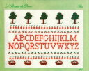 クロスステッチ刺繍キット 輸入 ルボヌールデダム Le Bonheur des Dames 刺しゅう Cherry alphabet さくらんぼのアルファベット...