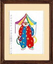 刺繍キット 輸入 ルボヌールデダム Le Bonheur des Dames 刺しゅう Clown ピエロ フランス 上級者 1416