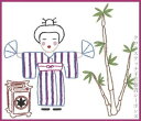 刺繍キット 輸入 ルボヌールデダム Le Bonheur des Dames 刺しゅう Japonaise et Bambou 日本と竹 フランス 上級者 15...
