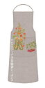 クロスステッチ刺繍キット 輸入 ルボヌールデダム Le Bonheur des Dames ガーデンエプロン Tablier Jardin 刺しゅう フランス ...