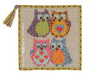 クロスステッチ刺繍キット 輸入 ルボヌールデダム Le Bonheur des Dames 梟のニードルケース Needle case Owl 刺しゅう フラン...