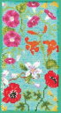 クロスステッチ刺繍キット 輸入 ルボヌールデダム Le Bonheur des Dames ターコイズの眼鏡ケース 刺しゅう Glasses case turq...