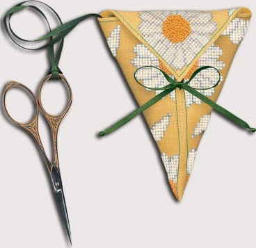 Le Bonheur des Dames クロスステッチ刺繍キット 【デイジーのシザーキープ】 フランス 上級者 輸入 3374