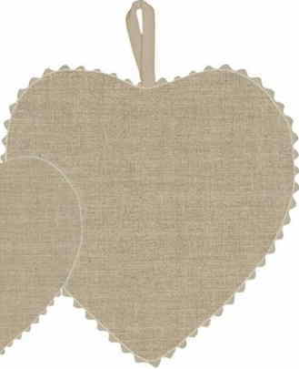 Le Bonheur des Dames クロスステッチ刺しゅう ハートの飾り（大）ルボヌールデダム フランス 輸入 半製品 CGM13