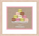 Le Bonheur des Dames(ルボヌールデダム) 刺しゅうキット 【Pyramide De Macarons】 フランス 上級者 輸入 1531