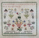 Reflets de Soie クロスステッチ 手芸 ししゅう チャート 図案 【 Félicité Hiesse 1835 】 フランス ...