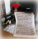 Reflets de Soie(ルフレ・ドゥ・ソワ) クロスステッチ刺繍チャート 図案 【Alphabets et Frises】 フランス RDS059