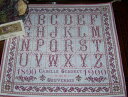 Reflets de Soie クロスステッチ刺繍チャート 図案 【L'Abecedaire de Camille】 フランス RDS096