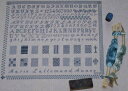 Reflets de Soie(ルフレ・ドゥ・ソワ) クロスステッチ刺繍チャート 図案 【Marie Lallemand】 フランス