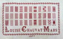 Reflets de Soie クロスステッチししゅう手芸チャート 図案 【Louise Chauvat 1877】 イザベル・マザブロー・ケルラン フランス
