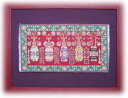 Reflets de Soie プチポワン刺しゅうチャート 図案 【Tapis Chinois - Les Potiches】 フランス RDS098