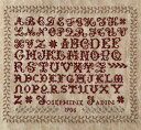 Reflets de Soie クロスステッチ刺しゅうチャート 図案 手芸【Joséphine Sadin 1906】 輸入 フランス 上級者 Jos...