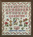 Reflets de Soie クロスステッチ刺しゅうチャート 図案 【Léontine Breton 1932】 フランス LeontineBret...