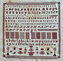 Reflets de Soie クロスステッチ 刺しゅう チャート 図案 【 Zéphirine Hembert 1876 】 Isabelle Ma...