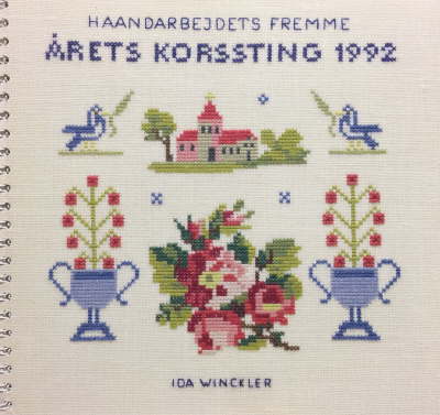 【中古】フレメ 1992 カレンダー Ida Winckler 図案 Haandarbejdets Fremme チャート KREUZSTITCH クロスステッチ デンマーク 北欧 刺しゅう