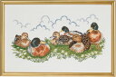 【DM便対応】EVA ROSENSTAND 湖畔のアヒル Duck on the lake クロスステッチ キット デンマーク 北欧 刺しゅう 14-294