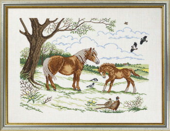 DMбEVA ROSENSTAND ϤȻ Horses with foals ƥå å ǥޡ ̲ ɤ夦 12-740