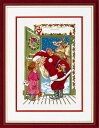 EVA ROSENSTAND ドアの中のサンタクロース Santa in the door クロスステッチ キット デンマーク 北欧 刺しゅう 14-100 【...