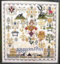 ペルミン クロスステッチ刺繍キット ゼーラント1763 Permin of Copenhagen デンマーク 北欧 上級者 輸入 39-0412