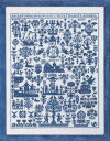 ペルミン ( PERMIN ) 刺繍キット 【 青いサンプラー 】 北欧 デンマーク 海外 輸入 上級者 39-9441