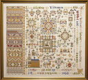 PERMIN(ペルミン)刺繍キット 【アンティークサンプラー】 デンマーク 北欧 上級者 39-8406