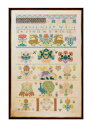 PERMIN / Sampler 1763 ペルミン 刺繍 キット デンマーク 39-6341 【送料無料】