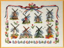 PERMIN オランダ風車 Dutch Windmills クロスステッチ 刺繍 キット デンマーク ペルミン 上級者 70-0402 【送料無料】