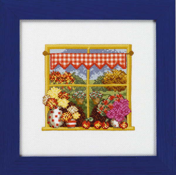 PERMIN 秋 Fall クロスステッチ 刺繍 キット デンマーク ペルミン 12-4442 【DM便対応】