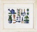 PERMIN 庭の写真 Havebillede クロスステッチ 刺繍 キット デンマーク ペルミン 12-9436 【DM便対応】