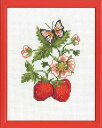 PERMIN ストロベリー Strawberry クロスステッチ 刺繍 キット デンマーク ペルミン 92-9164 【DM便対応】