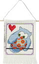 ペルミン MFK blue owls 青い梟 クロスステッチ 刺繍 キット デンマーク 13-4844 初心者【DM便対応】