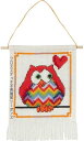 ペルミン MFK red owls 赤い梟 クロスステッチ 刺繍 キット デンマーク 13-4840 初心者【DM便対応】