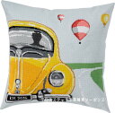 クロスステッチ刺繍キット ペルミン VW pude 車のクッション Permin of Copenhagen 北欧 デンマーク 83-6116 中級者 上級者 ...