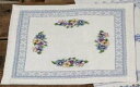 クロスステッチ刺繍キット ペルミン Violets スミレのドイリー Permin of Copenhagen 北欧 デンマーク 初心者 中級者 10-3816...