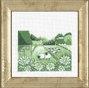 クロスステッチ刺繍キット ペルミン Sheep 羊 Permin of Copenhagen 北欧 デンマーク 初心者 中級者 13-5434