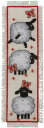 ペルミン クロスステッチ刺繍キット Bookmark Sheep 羊のブックマーク Permin of Copenhagen 北欧 デンマーク 中級者 上級者 ...