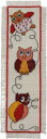 ペルミン クロスステッチ刺繍キット Bookmark Ugle フクロウのブックマーク Permin of Copenhagen 北欧 デンマーク 中級者 上級...