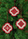 PERMIN クリスマスハーダンガー Julehardanger (3pck) 刺繍 キット デンマーク 北欧 刺しゅう ペルミン 01-6618 【DM便対応...