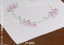 刺繍輸入キット ペルミン Orchid 蘭のテーブルクロス Permin of Copenhagen デンマーク 北欧刺しゅう 上級者 27-6805