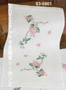刺繍布 図案印刷済み 輸入 ペルミン cherry branches 桜の枝のテーブルランナー Permin of Copenhagen デンマーク 北欧 刺し...