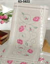 刺繍輸入キット ペルミン Kamelia カメリアのテーブルランナー Permin of Copenhagen デンマーク 北欧刺しゅう 上級者 63-5822