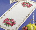 刺繍キット 輸入 Permin of Copenhagen チューリップのテーブルランナー Tulips デンマーク 北欧 ペルミン 刺しゅう 上級者 68-2...