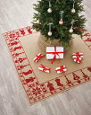 Permin of Copenhagen ( ペルミン ) クロスステッチ 刺しゅう キット 【 レッドモチーフのクリスマスカーペット 】 北欧 デンマーク 輸...