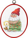PERMIN タオルの中のニッセ Nisse in towel ペルミン クロスステッチ キット デンマーク 北欧 刺しゅう 12-3252 【DM便対応】
