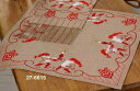 PERMIN 赤いサンタクロース Santa in red クロスステッチ 刺繍 キット デンマーク 北欧 刺しゅう ペルミン 27-6615 【送料無料】