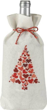 PERMIN クリスマスツリー・ハート Christmas tree w / hearts クロスステッチ 刺繍 キット デンマーク 北欧 刺しゅう ペルミン 79-5256 【DM便対応】