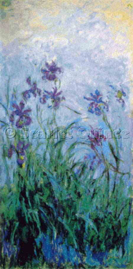 Claude Monet（クロード・モネ） 名画 巨匠 印象派 画家 美術 芸術 絵画 芸術作品 クロスステッチ刺しゅうチャート 図案  Scarlet Quince 上級者 海外 輸入
