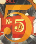 Charles Demuth（チャールズ・デムス）美術 芸術 絵画 芸術作品 クロスステッチ刺しゅうチャート 図案 【I Saw The Figure Five in Gold-金のNo.5を見た-】 Scarlet Quince 難しい 上級者 海外 輸入