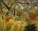 【在庫限り】 Henri Rousseau(アンリ・ルソー/ドゥアニエ・ルソー) 日曜画家 名画 美術 芸術 絵画 芸術作品 クロスステッチ刺しゅうチャート 図...